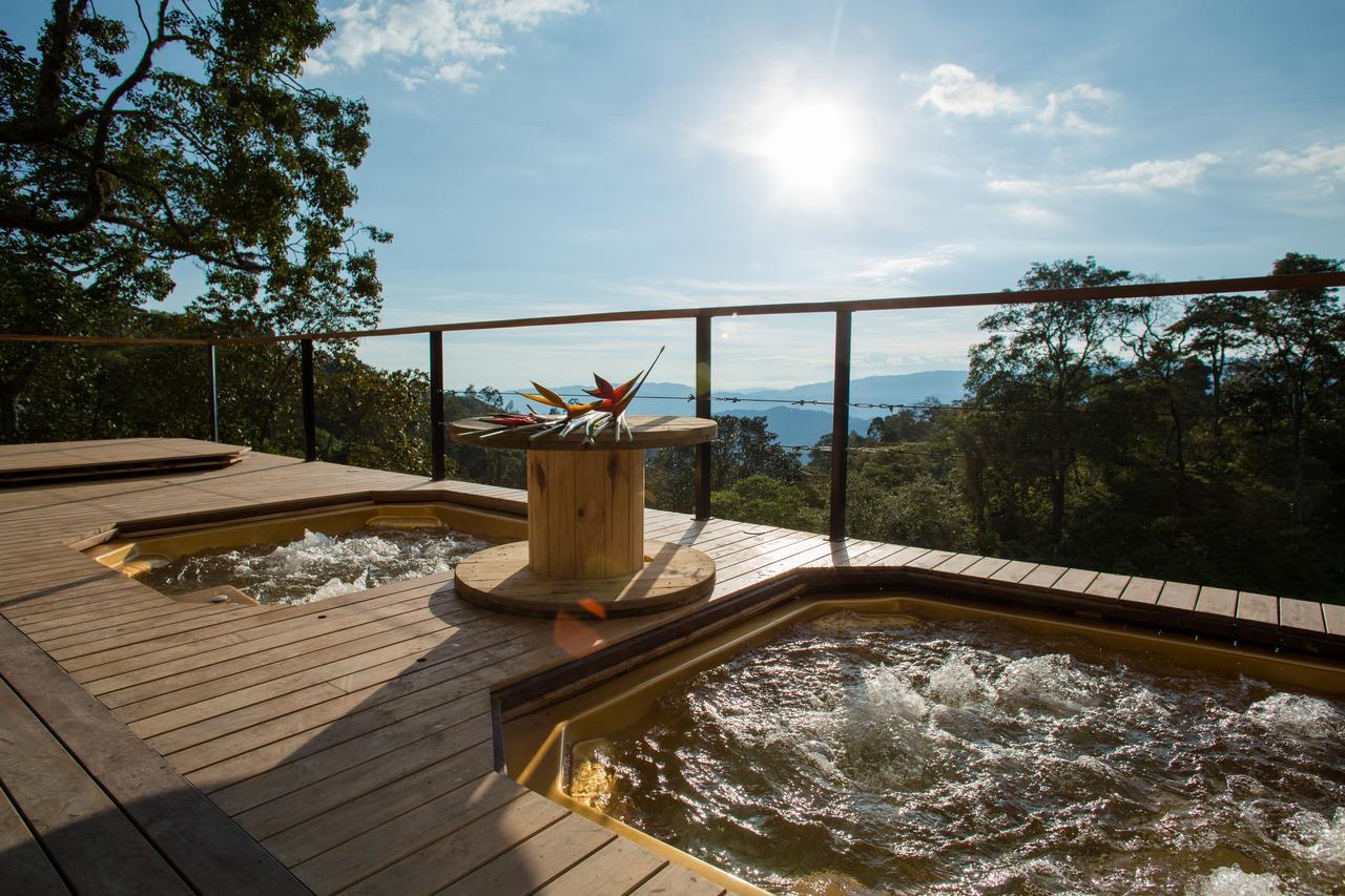 Coffee & Adventure Hotel By La Palma Y El Tucan Zipacon ภายนอก รูปภาพ